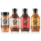 BBQ NOT SO HOT Variety 4-Pack - Boo and Henry's BBQ® Products & Restaurant