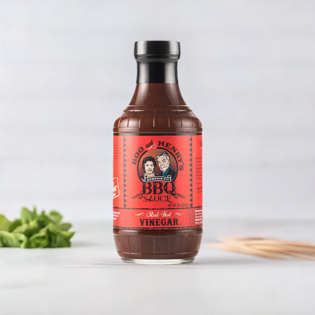 Red Hot Vinegar BBQ Sauce 4-Pack