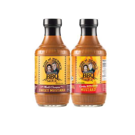 BBQ Mustard Sauce Variety 2-Pack