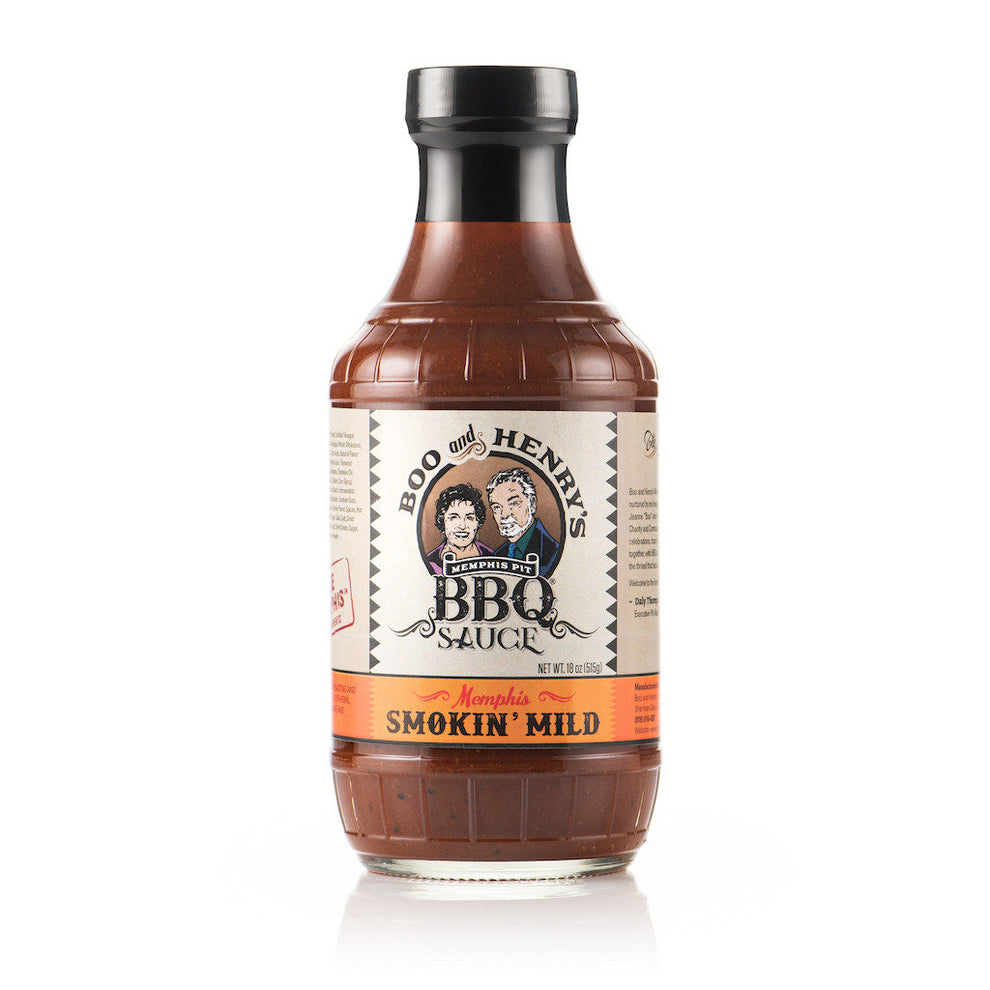 Boo and Henry's Smokin' Mild BBQ Sauce, True Memphis barbecue sauce ...